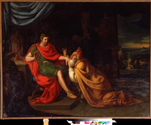 Priam et Achille