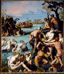 Les pêcheurs de perles, vers 1570-1573 (huile sur ardoise)