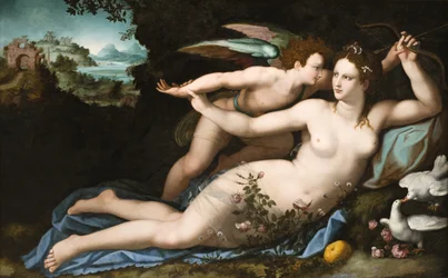 Vénus désarme Cupidon