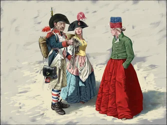 Fantassine and vivandieres de revolutionnaires, 2024