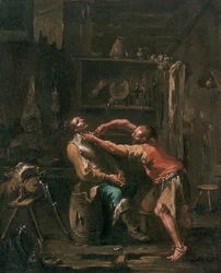Le barbier du village