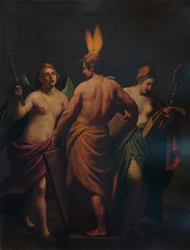 Philosophie, Histoire et Prudence éveillant l