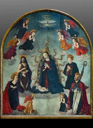 Madone et Enfant avec Saints
