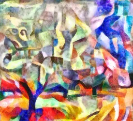 Arbre dans le jardin, 2017
