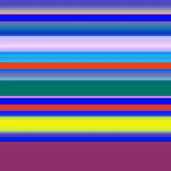 Rayures-cordes multicolores, 2019