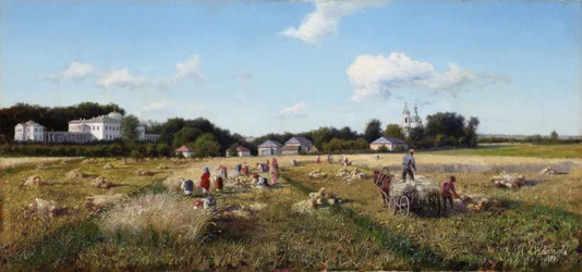 La moisson, 1884