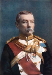Lieutenant-général Sir Drury Drury-Lowe, colonel des 17e lanciers, 1902