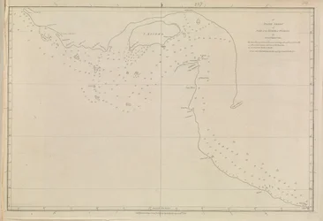 Plans des ports, Dalrymple, Alexander publié en 1791. Une carte plane du golfe de Perse, par le lieutenant John Cant 1773