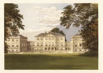 Parc de Nuneham, Berkshire, Angleterre (gravure)