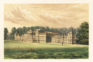 Wentworth Woodhouse, Yorkshire, Angleterre, 1880