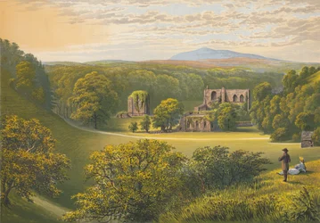 Abbaye de Furness, vers 1880, 1897