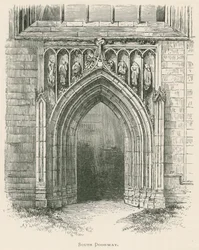 Abbaye de Melrose, Porte Sud