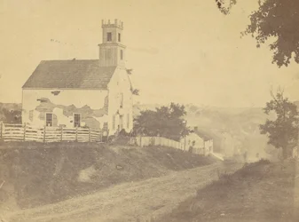 Église luthérienne, Sharpsburgh, Maryland, septembre 1862, 1862