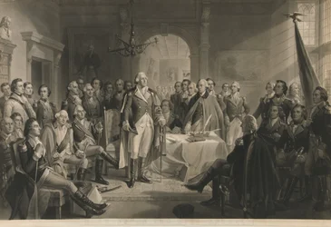 Washington et ses généraux, pub. c. 1870