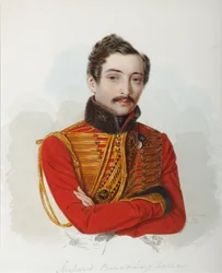 Portrait de Vladimir Dmitrievich Bakaev, 1839