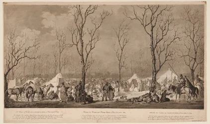 Bivouac des Cosaques sur l