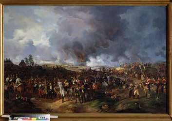 La bataille des Nations à Leipzig (Allemagne), octobre 1813. Aussi appelée bataille de Leipzig, épisode des guerres napoléoniennes durant la campagne d