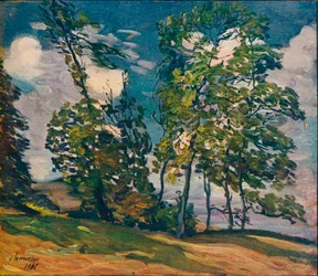 Un jour venteux, vers 1906