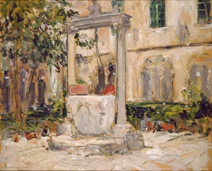 Cloître du monastère dominicain, Dubrovnik, début du 20ème siècle