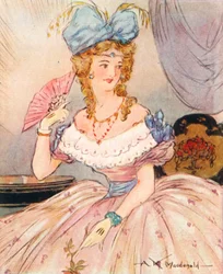Marguerite, comtesse de Blessington 1789-1849, romancière irlandaise, 1937