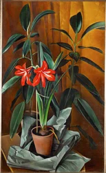 Nature morte II (huile sur toile)