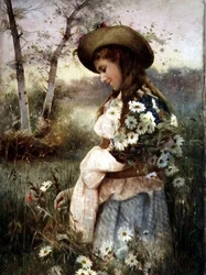 Cueillir des marguerites