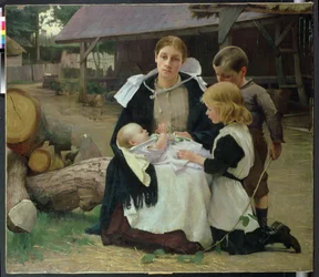 Le nouveau bébé, c.1886-88