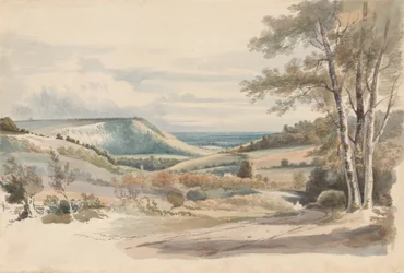 Boxhill depuis West Humble Lane