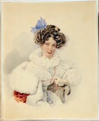 Portrait de Catherine Bakounine (1795-1869)