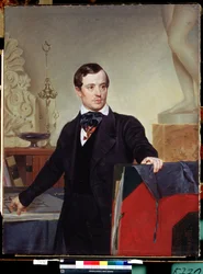 Portrait du peintre et architecte Alexander Briullov