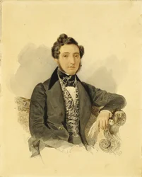 Portrait de Nikolay Mikhaylovich Donaurov 1806-1849, années 1830