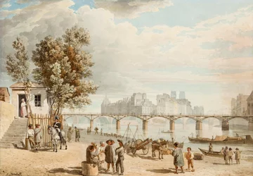 Vue de Paris - Pont des Arts (France)