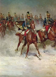Hussards au galop