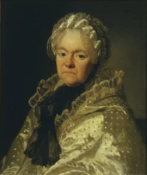 Portrait de la comtesse Ekaterina Andreyevna Chernysheva, née Ushakova 1715-1779, 1776