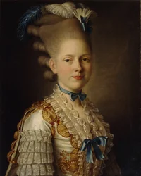 Portrait de la comtesse Kh. Obolenskaya, vers 1776