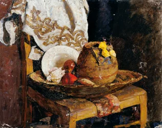 Nature morte avec cruche et fruits