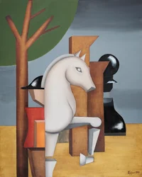 Le cavalier aux échecs stratégiques