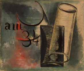 Composition avec corps géométriques, 1934
