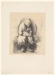 Portrait de Thomas Peters, âgé de 112 ans
