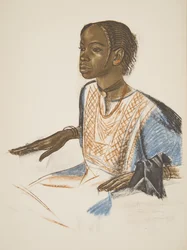 Fillette Bornou (Fort Lamy)