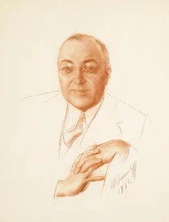 Portrait de Boris Alexandrovich Bakhmeteff 1880-1951, 1935