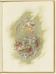 Programme pour le ballet La Perle de Marius Petipa et Riccardo Drigo, 1896
