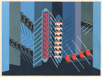 Décor de théâtre du portfolio Décors de Théâtre, 1930
