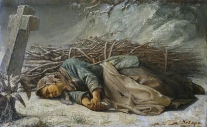 La Femme pauvre, 1857