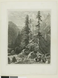 Paysage alpin