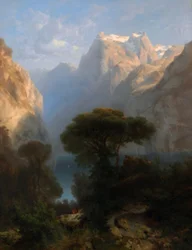 Allemand : Vierwaldstätter See Lac de Lucerne (1853)
