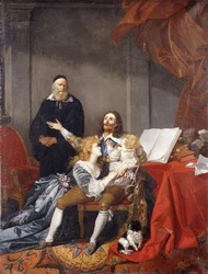 Le roi Charles Ier prenant congé de sa famille avant son exécution