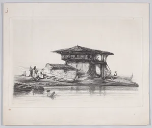 Une maison à Smyrne, 1839