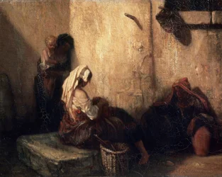 Scène de rue italienne, 1849