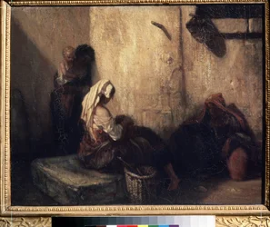 Scène de rue en Italie